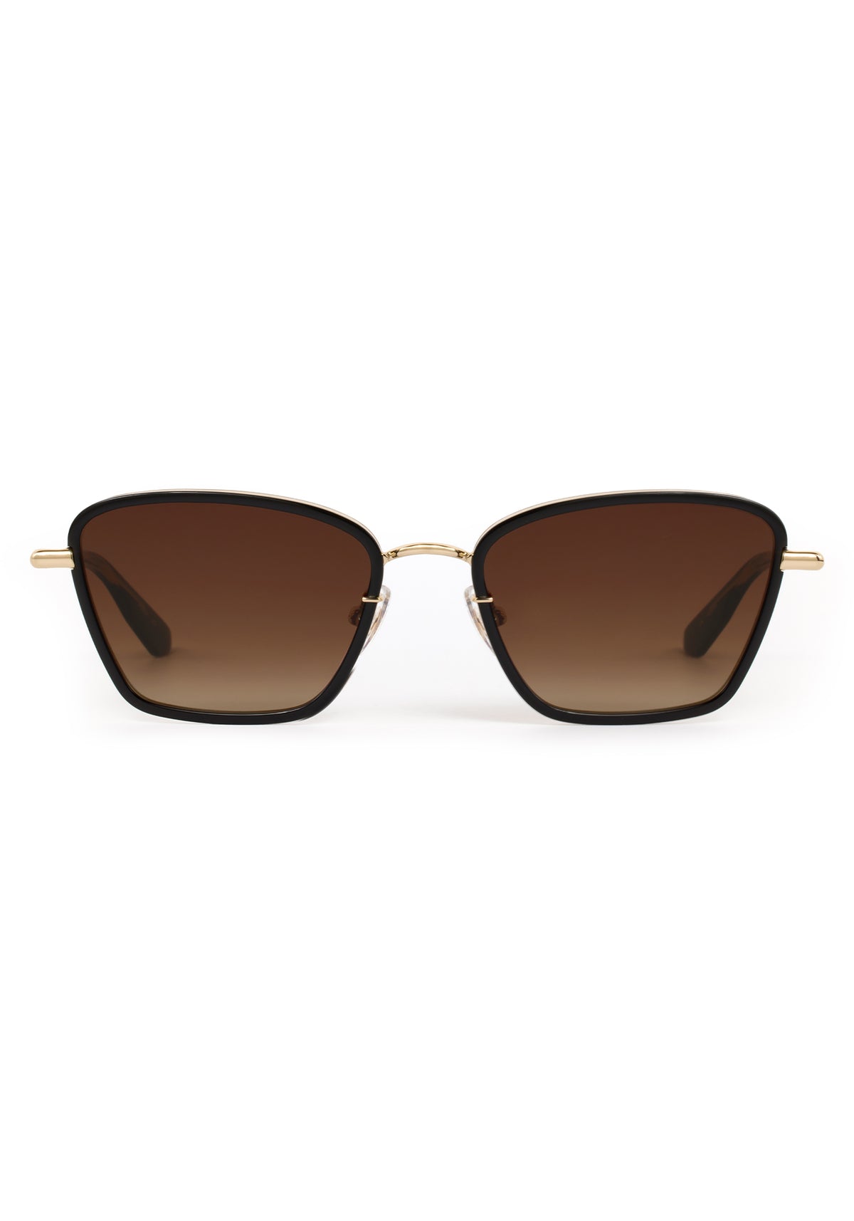NEW KREWE women\'s bella sunglasses in black/black tea we main image 4