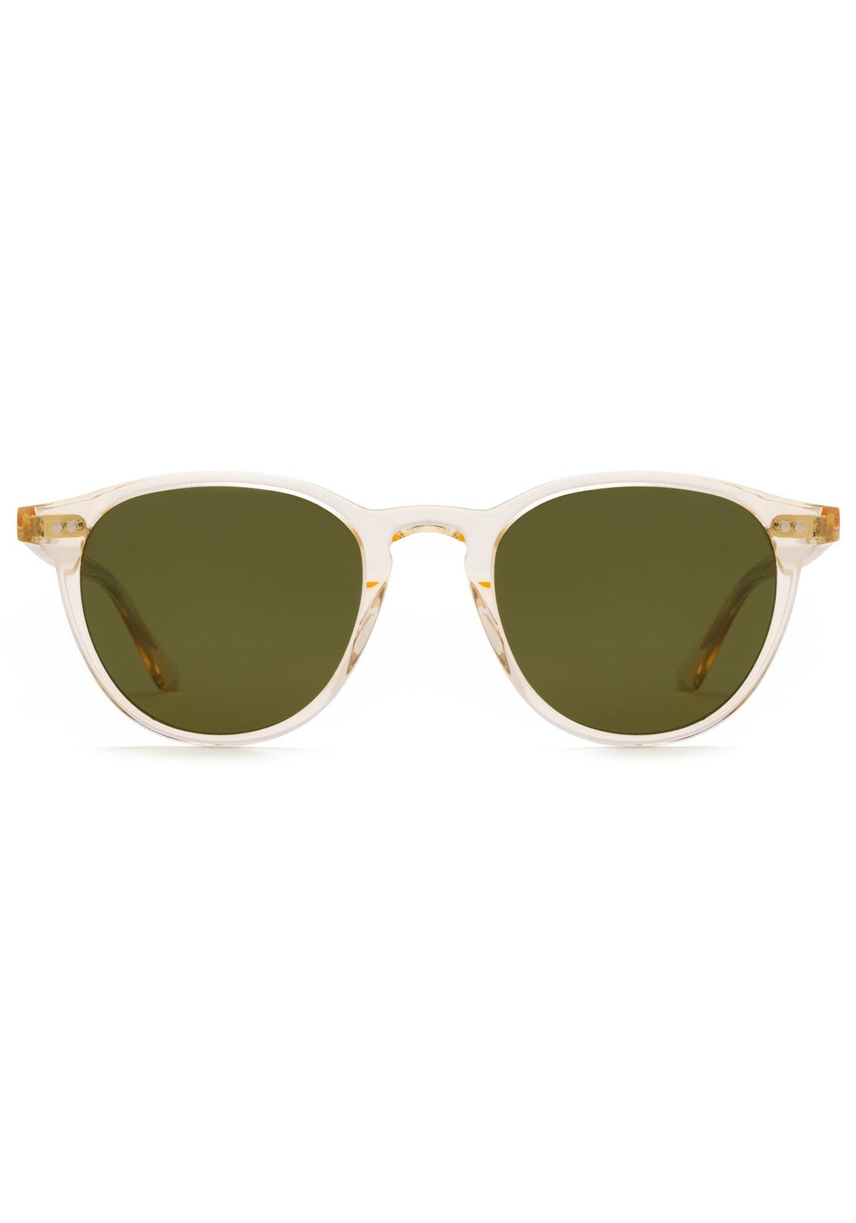 NEW - Krewe Conti Sunglasses in Haze 12K finish - Gold DAKOTA | Wasabi 12K | KREWE main image 4
