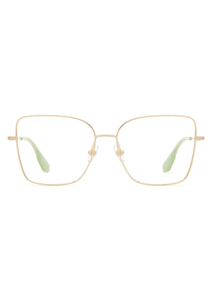 DOROTHY | 12K + Basil Handcrafted, 12k Gold Plated Krewe Eyeglasses