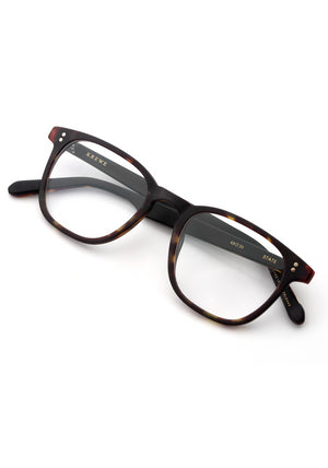 KREWE - STATE | Matte Sazerac Handcrafted, Luxury Brown Acetate Eyeglasses