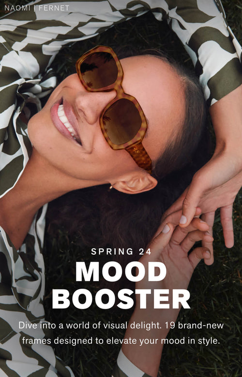 Spring 24 MOOD BOOSTER dive into the world of visual delight. 21 brand-new frames designed to inject a boost of positivity and elevate your mood in style
