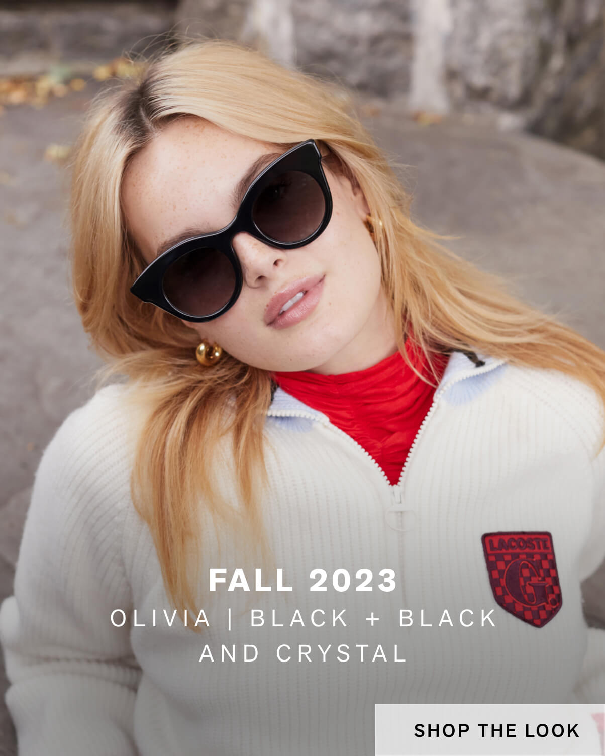 Fall 2023  OLIVIA | Black + Black and Crystal