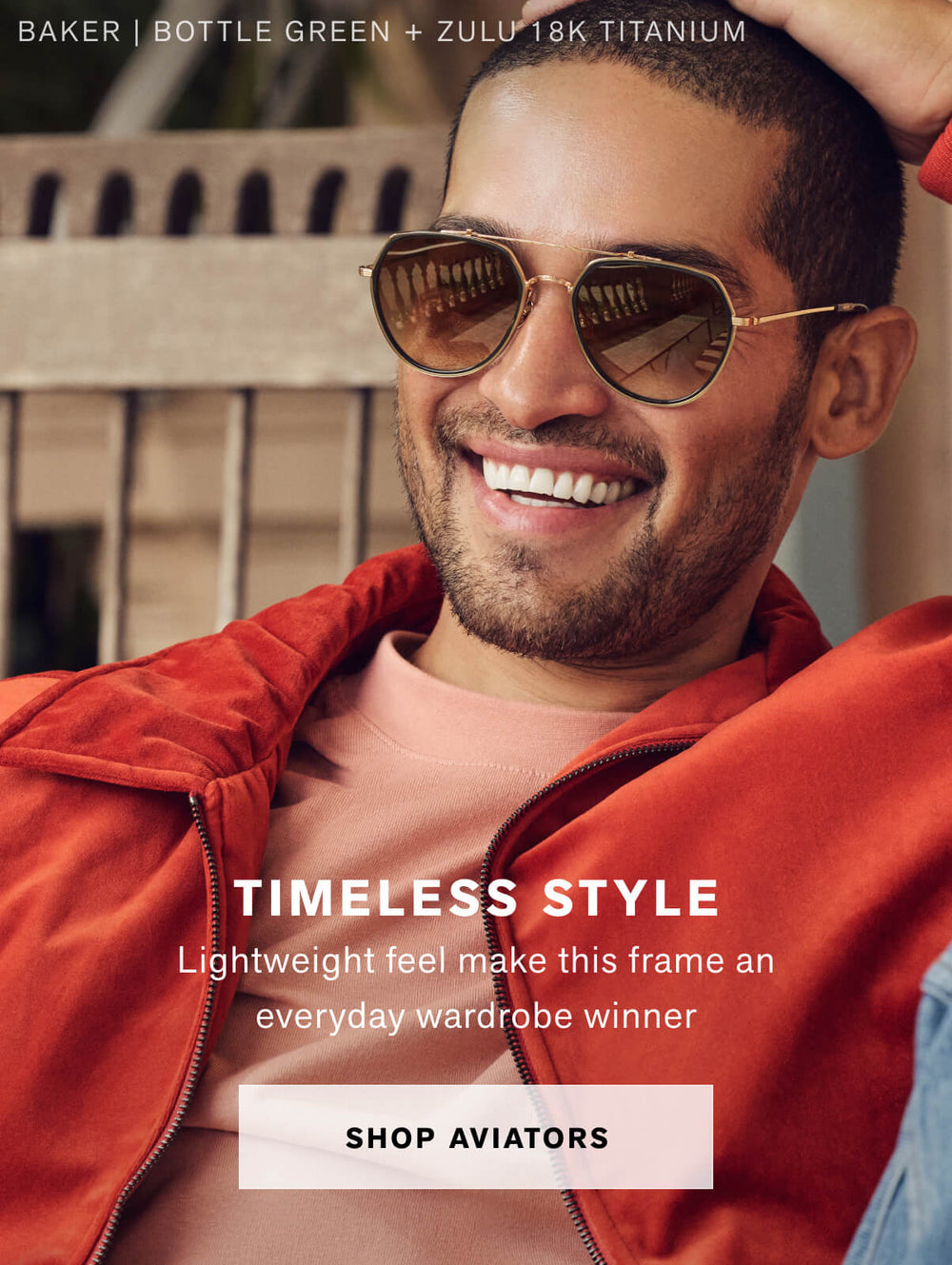 TIMELESS STYLE lightweight feel make this frame an everyday wardrobe winner.