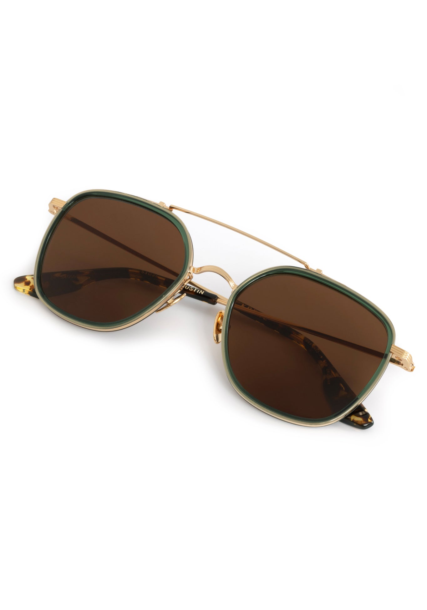 AUSTIN | 18K Titanium + Bottle Green + Zulu | KREWE
