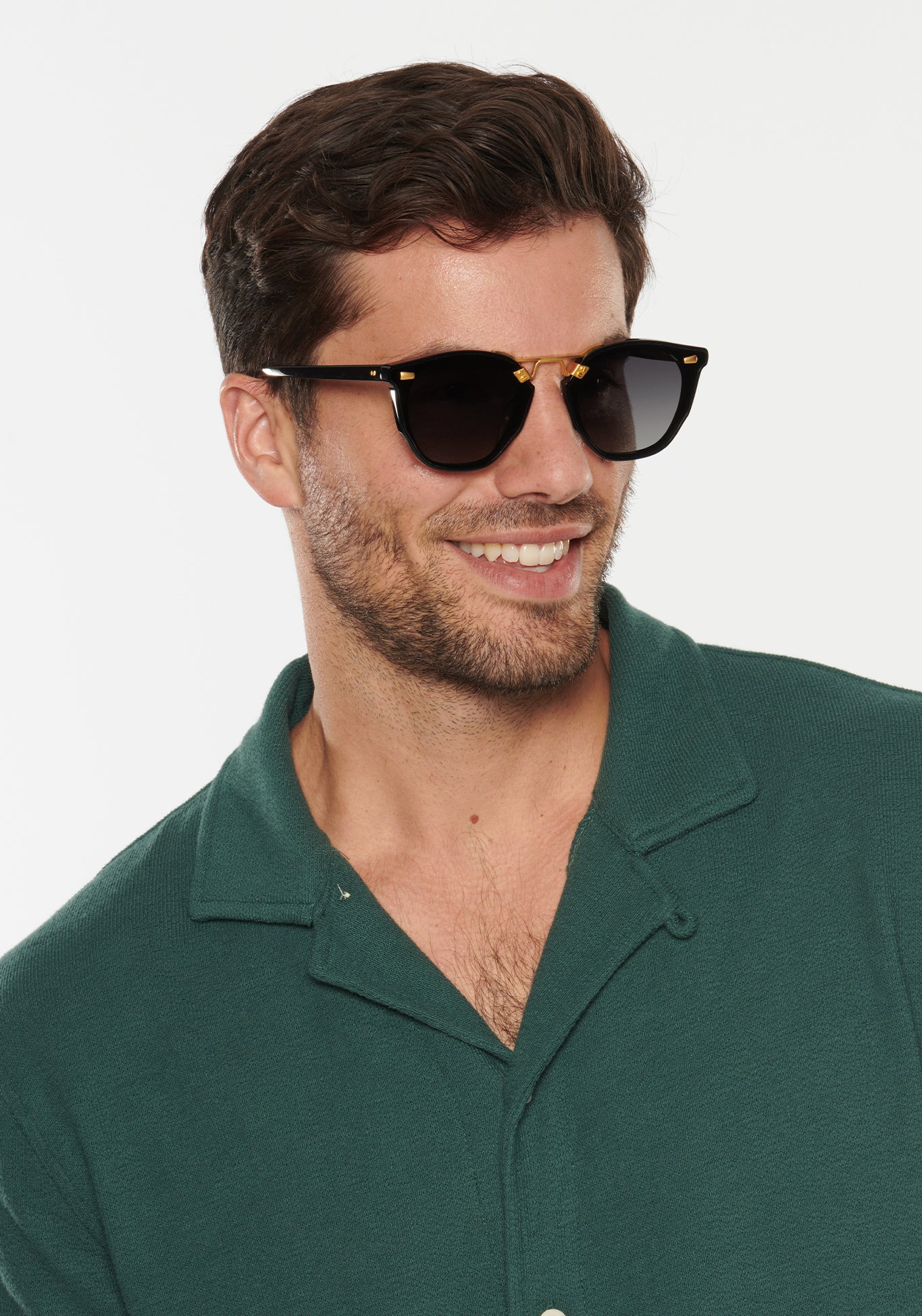 BEAU NYLON | Black + Shadow 24K Polarized | KREWE