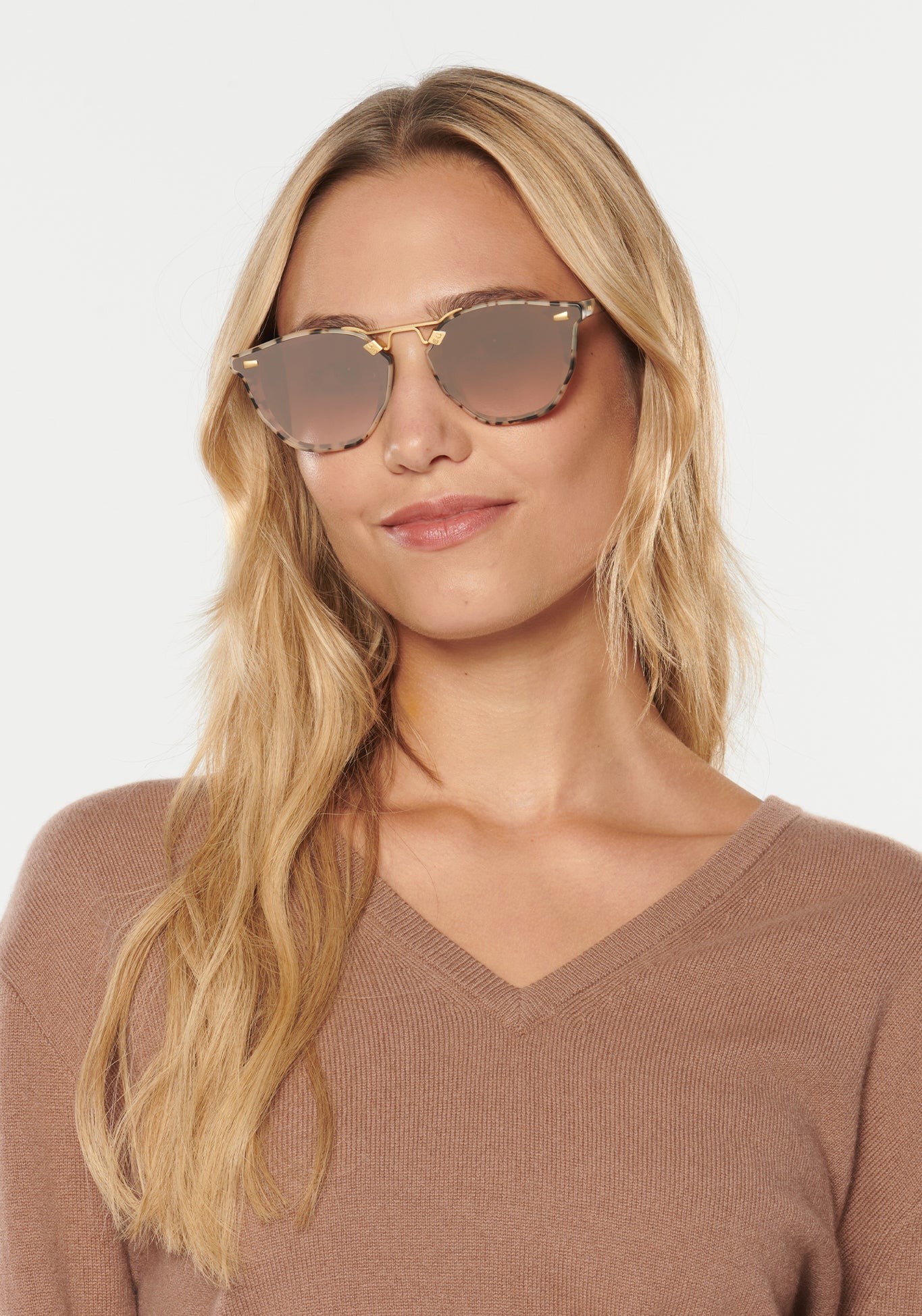 BEAU NYLON | Matte Oyster 18K Mirrored | KREWE