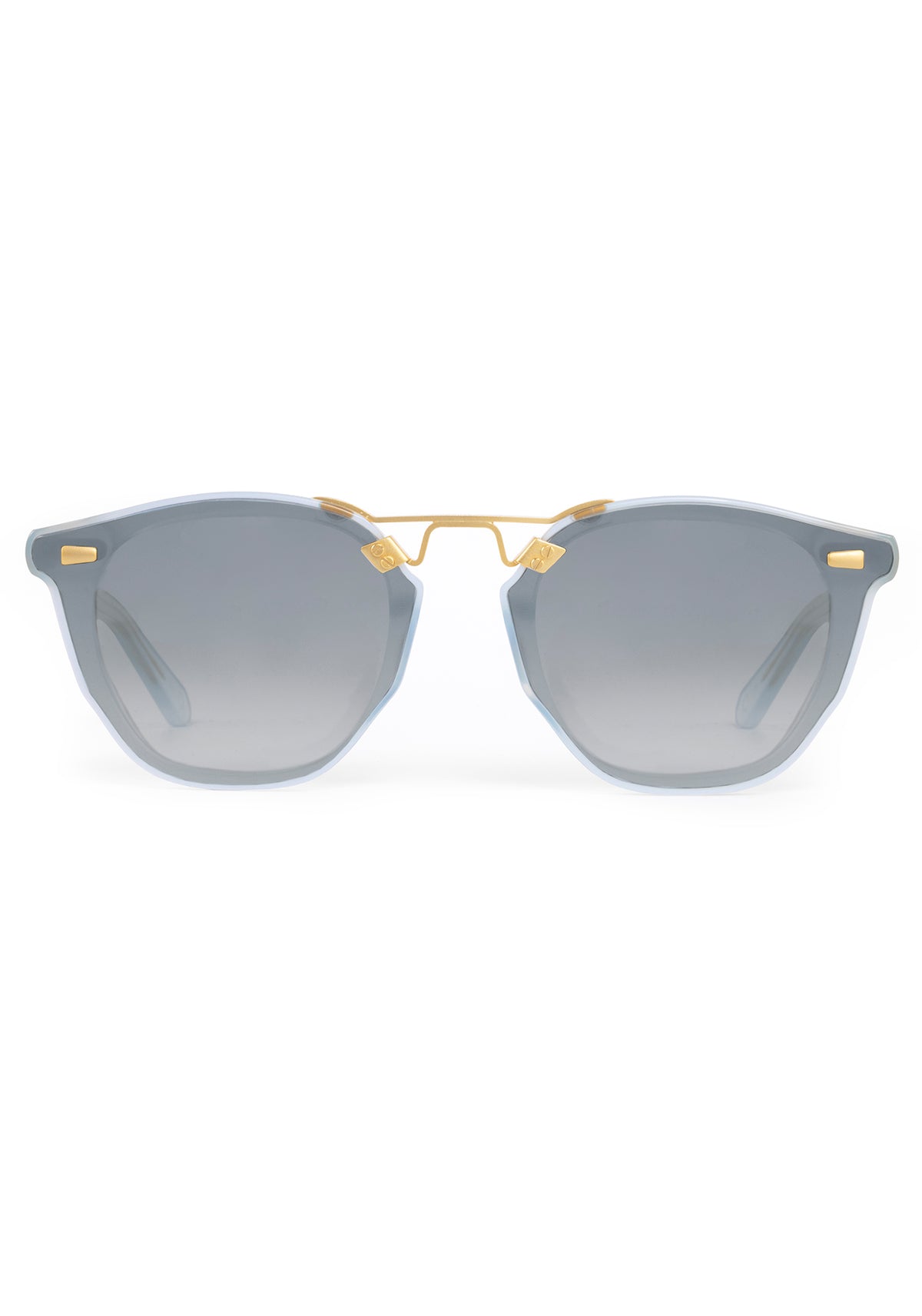 KREWE Beau Matcha Sunglasses Translucent Green Designer w Case BEAU NYLON | Black + Shadow 24K Polarized | KREWE main image 3