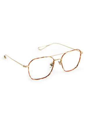 KERWE BERM | 12K Sahara Titanium Handcrafted, luxury 12k gold metal eyeglasses KREWE 