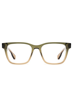 BOOKER | Verde KREWE handcrafted green eyeglasses
