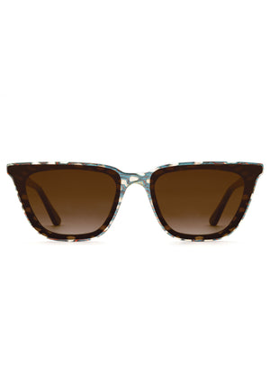 KREWE - BOWERY NYLON | Como handcrafted, luxury custom and exclusive italian acetate. limited edition cat eye sunglasses