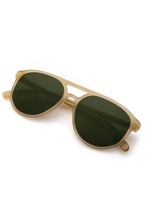 BRANDO | Chamomile Handcrafted, luxury tan acetate KREWE sunglasses