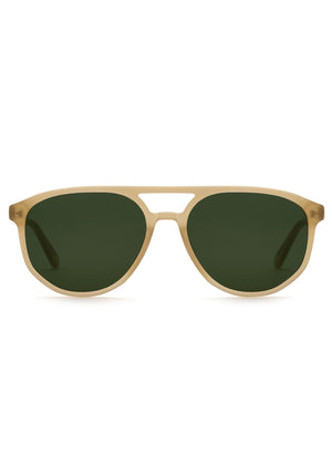 BRANDO | Chamomile Handcrafted, luxury tan acetate KREWE sunglasses