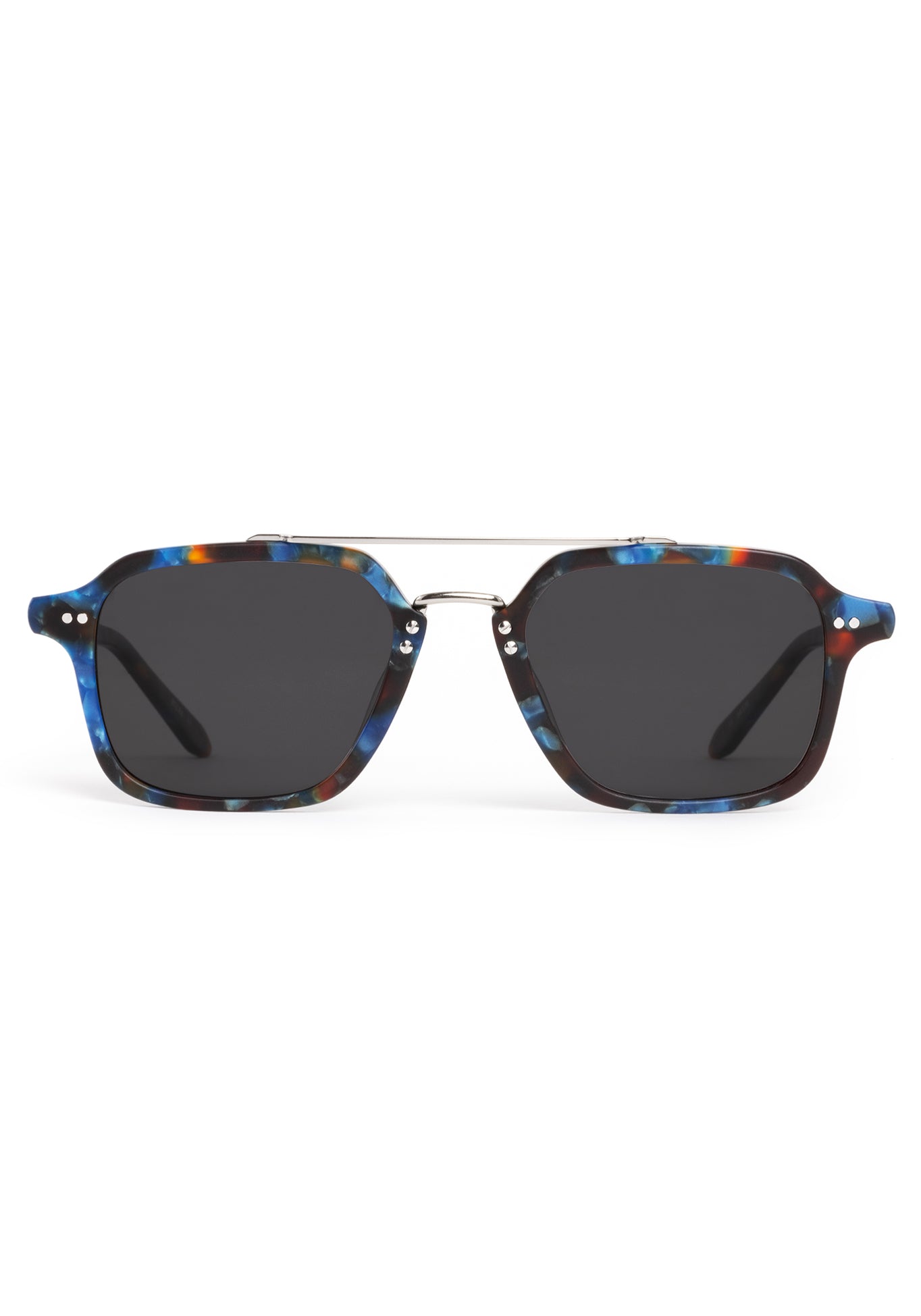 COLTON | Matte Blue Steel Silver Polarized | KREWE