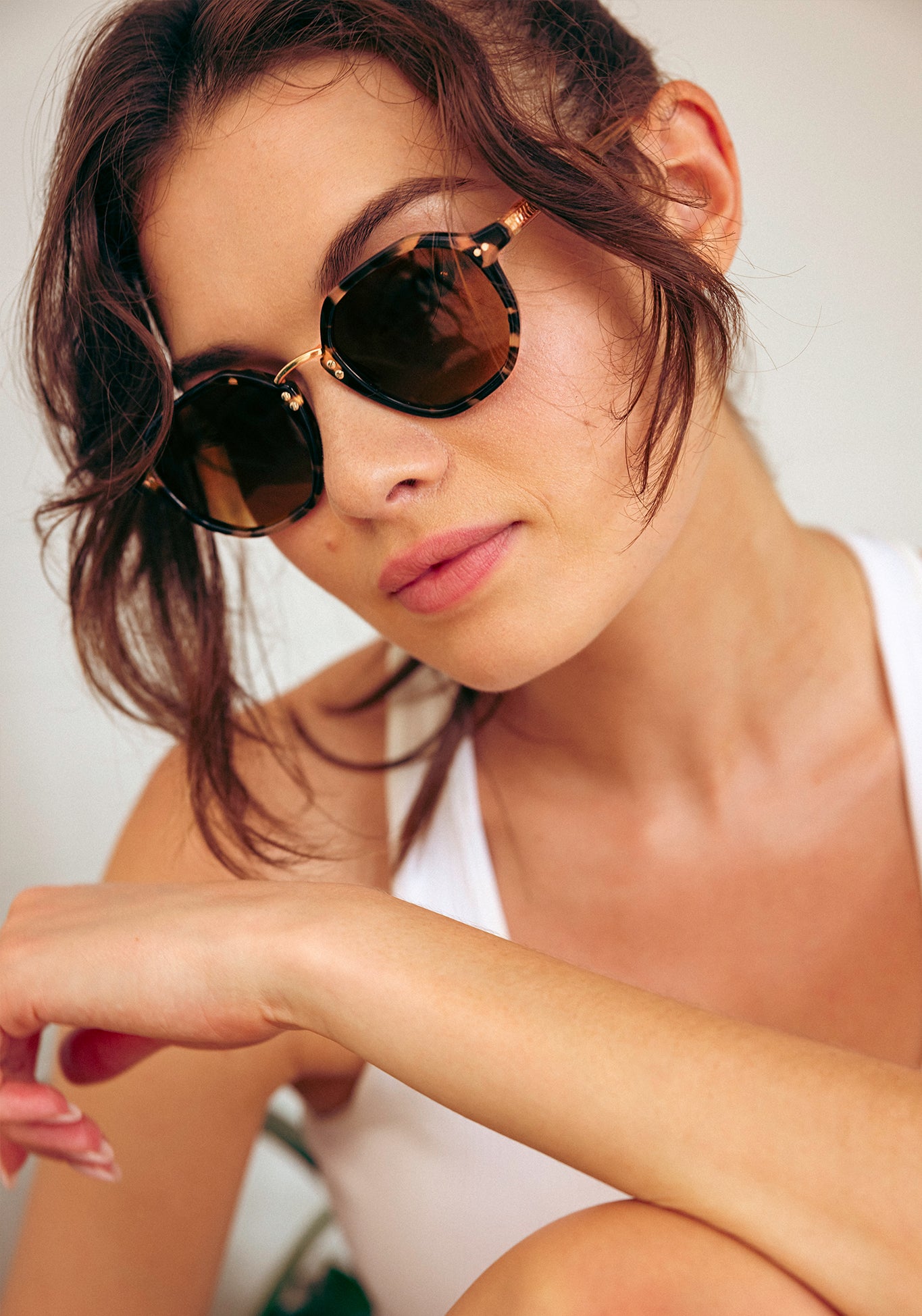 DAKOTA | Iberia + Haze Polarized 18K | KREWE