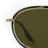 DALLAS | 12K Titanium + Hemlock Tortoise swatch