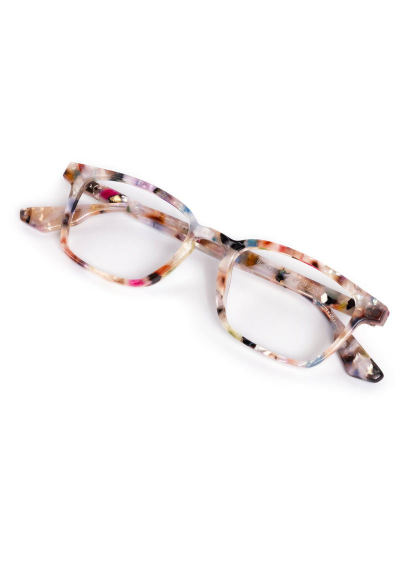 DAWSON | Gelato Handcrafted, Luxury multicolor acetate square KREWE eyeglasses