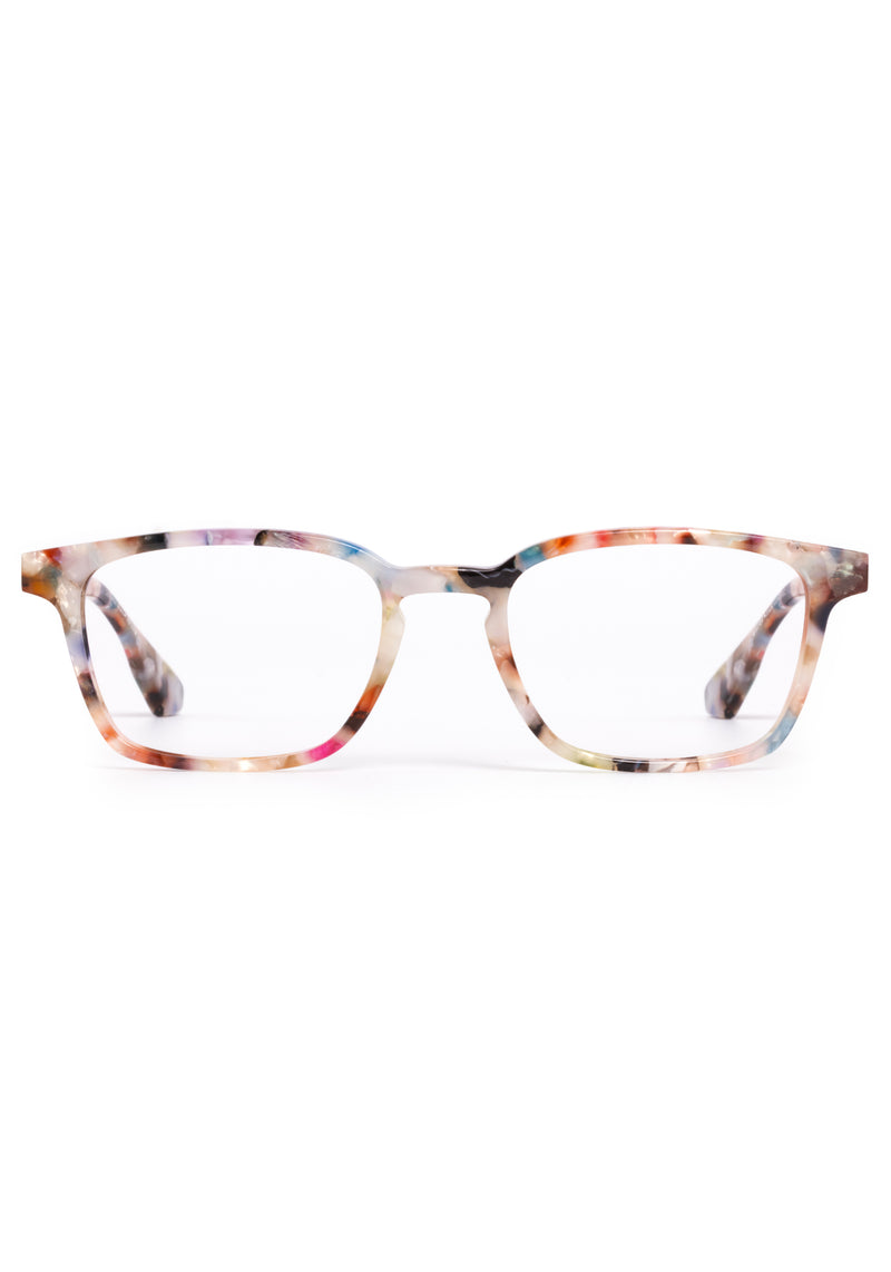 DAWSON | Gelato Handcrafted, Luxury multicolor acetate square KREWE eyeglasses