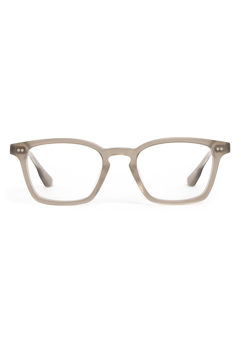 ETHAN | Mirage Handcrafted, luxury grey acetate square KREWE eyeglasses 