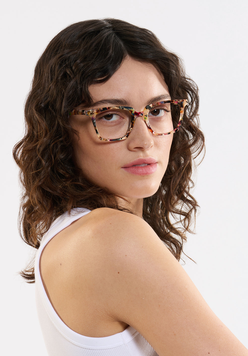 KREWE - Designer Eyeglasses - HOWARD (51) | Capri Handcrafted, luxury colorful tortoise shell acetate eyeglasses. Similar to Oliver Peoples eyeglasses, moscot eyeglasses, warby parker eyeglasses womens model | Model: Ione
