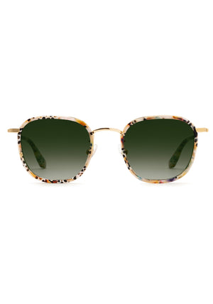 HYDE | 18K + Poppy Handcrafted, luxury multicolored acetate and stainless steel KREWE sunglasses