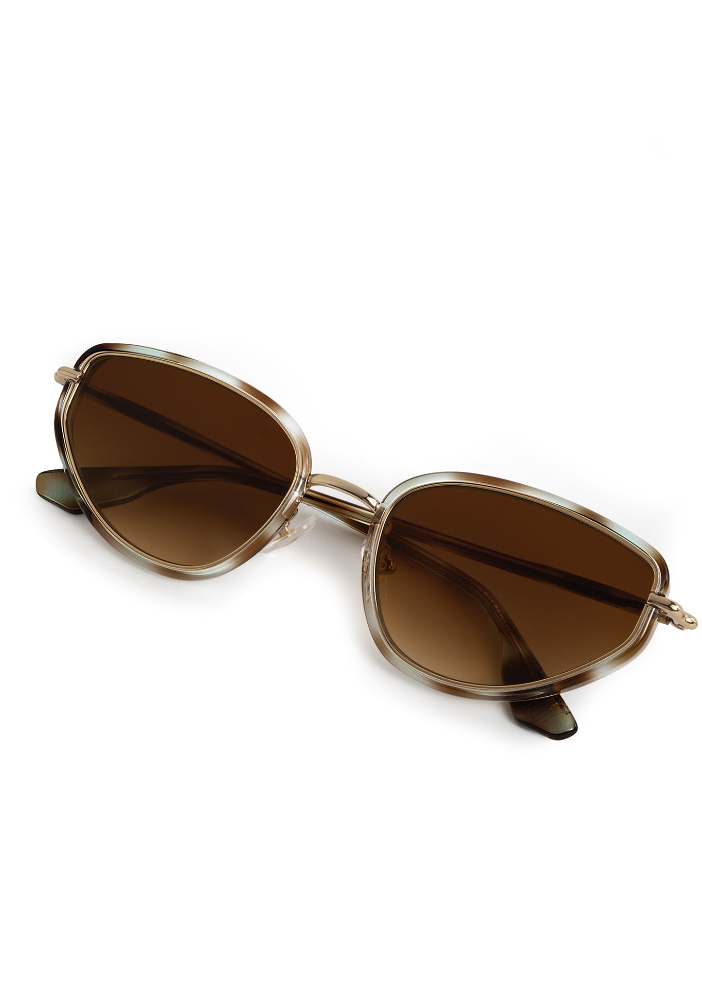 LEAH | 18K + Aquamarine Tortoise | KREWE