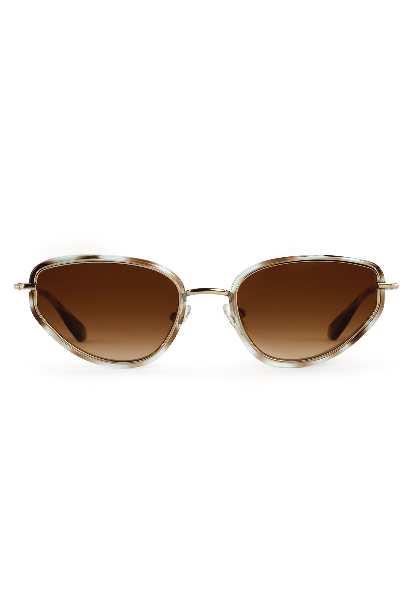 LEAH | 18K + Aquamarine Tortoise | KREWE