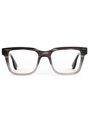 LEE | Graphite Handcrafted, luxury grey gradient acetate square rectangle KREWE eyeglasses 