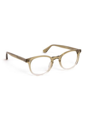 MARENGO | Sandstone Handcrafted luxury beige acetate small round KREWE eyeglasses 