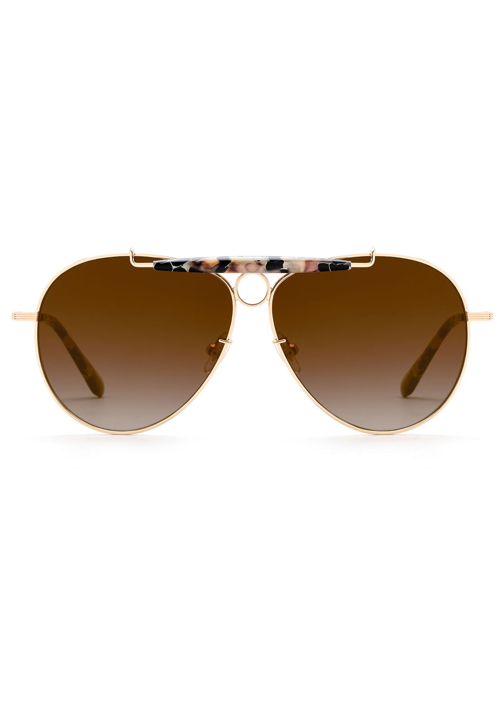 MERRYMEN | 24K + Crema Handcrafted,  KREWE Vintage Shooter Sunglasses
