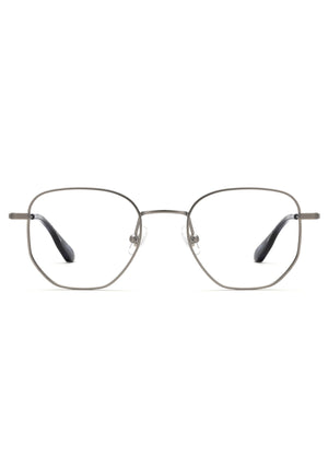 NELSON | Matte Raw Stainless Steel + Denim