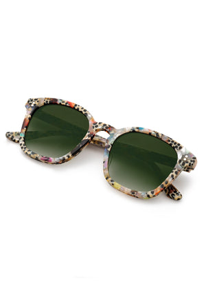 PRYTANIA | Poppy Handcrafted, luxury multicolored acetate KREWE sunglasses