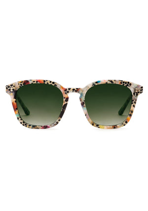 PRYTANIA | Poppy Handcrafted, luxury multicolored acetate KREWE sunglasses