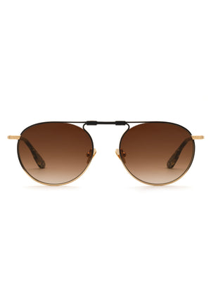 RAMPART FOLD | 18K + Matte Black Fade + Poppy Noir