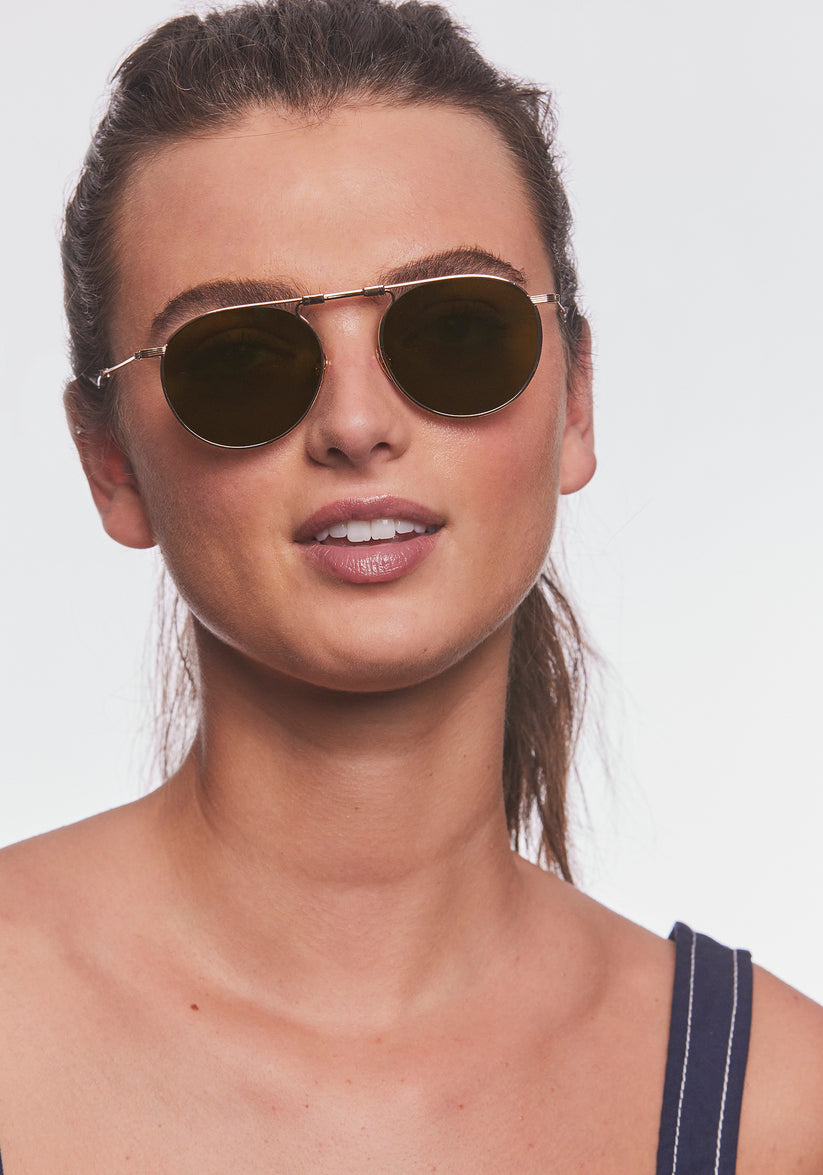 Emery Glasses - 18k + Crystal Polarized