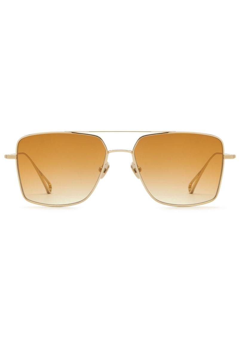 REYNOLDS | 12K Titanium + Custom Vanity Tint, luxury 12k vanity tinted KREWE Sunglasses