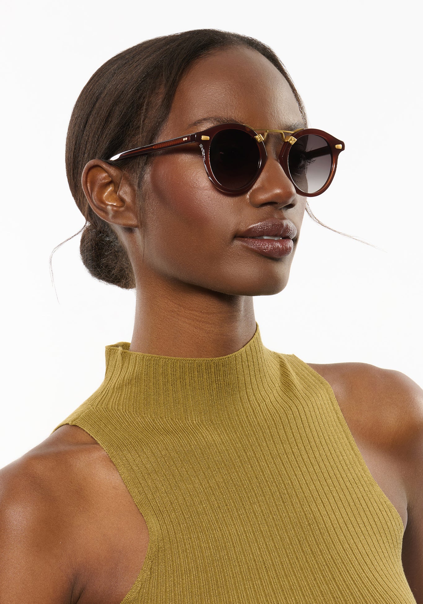新品　ALLSAINTS レースノースリーブ　ドゥーズィエムクラス STL II | Espresso 18K | KREWE