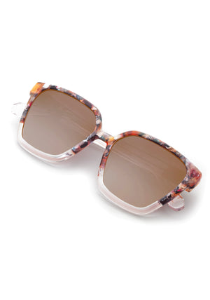 SONIAT | Capri to Crystal 24K Mirrored Handcrafted, luxury colorful acetate KREWE sunglasses