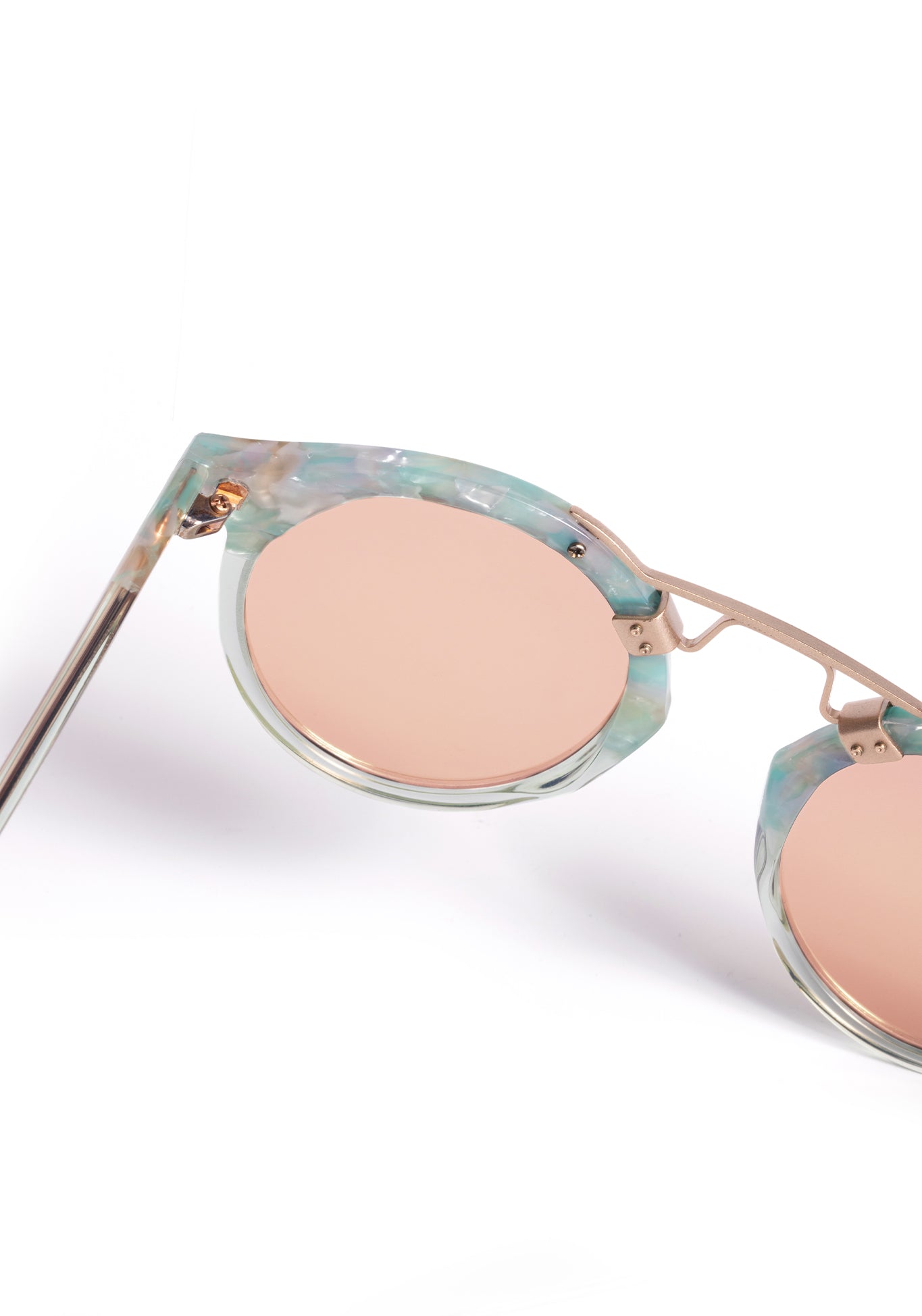 ST. LOUIS MIRRORED | Seaglass to Marine Rose Gold