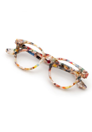 TUCKER | Gelato Handcrafted, luxury colorful acetate average fit square KREWE eyeglasses