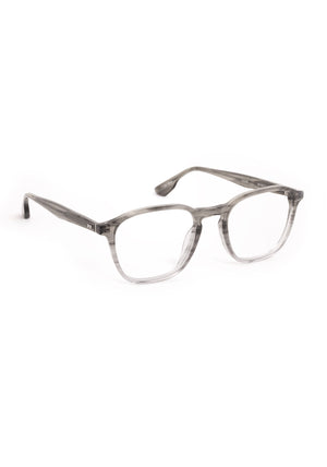 WYATT | Birch Handcrafted luxury grey tortoise acetate square KREWE eyeglasses 