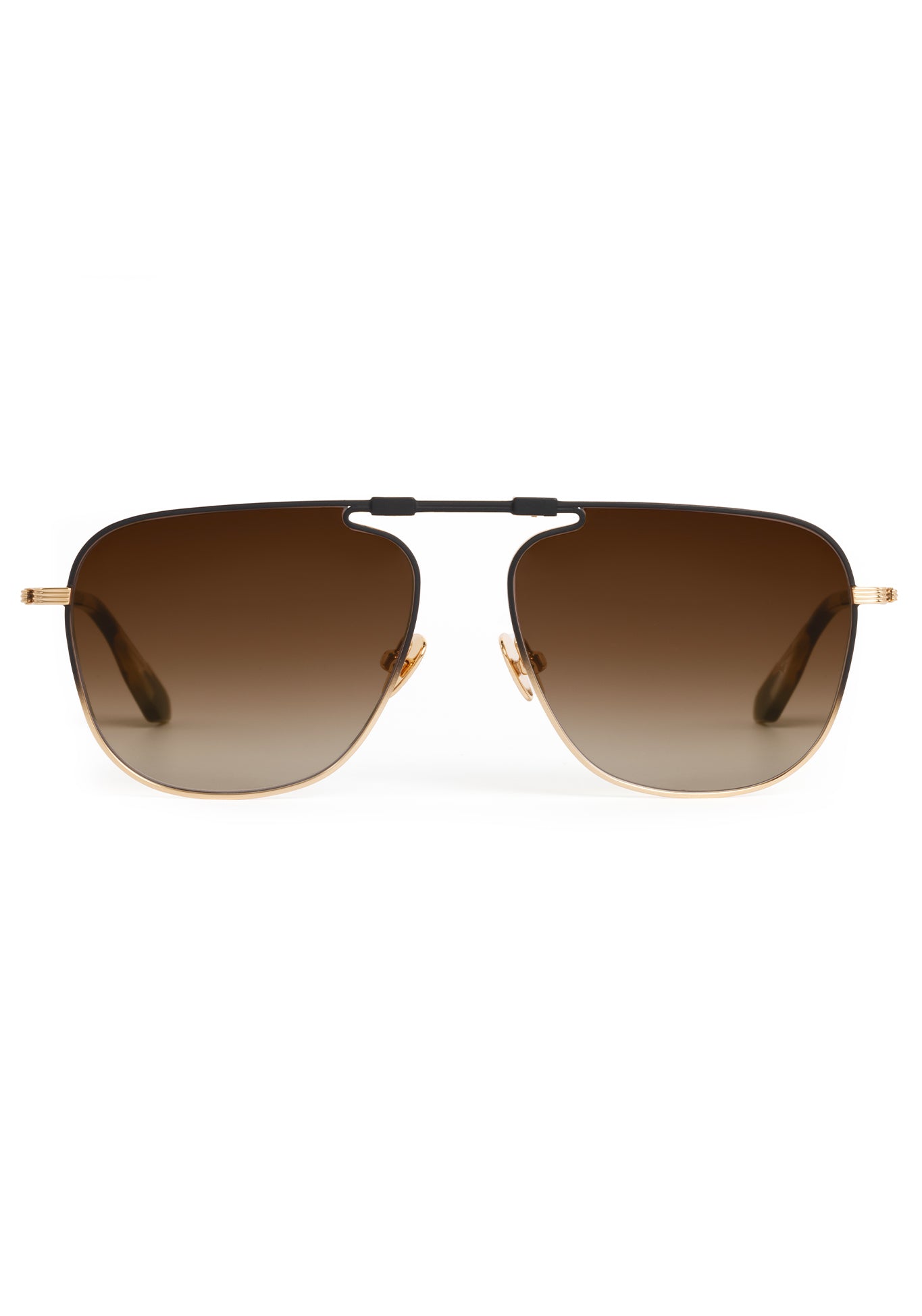 ZANDER FOLD | 18K Matte Black Fade + Blonde Venezia | KREWE