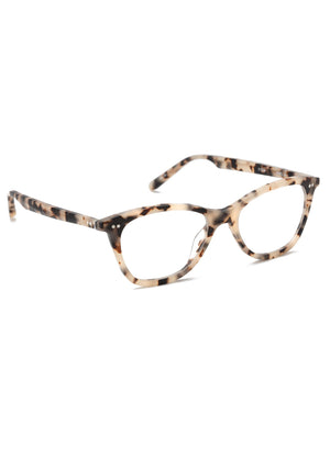 AMELIA | Matte Oyster Handcrafted, luxury tortoise acetate KREWE glasses