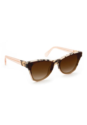 AUBRY NYLON | Matte Oyster to Petal Handcrafted, luxury tortoise shell acetate KREWE sunglasses