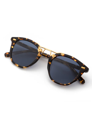 BEAU | Bengal Polarized 24K Handcrafted, luxury brown tortoise acetate KREWE sunglasses