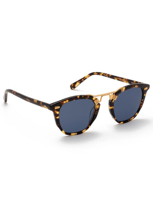 BEAU | Bengal Polarized 24K Handcrafted, luxury brown tortoise acetate KREWE sunglasses