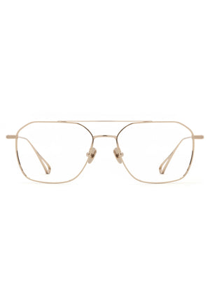 KERWE BERM | 12K Titanium Handcrafted, luxury 12k gold metal eyeglasses