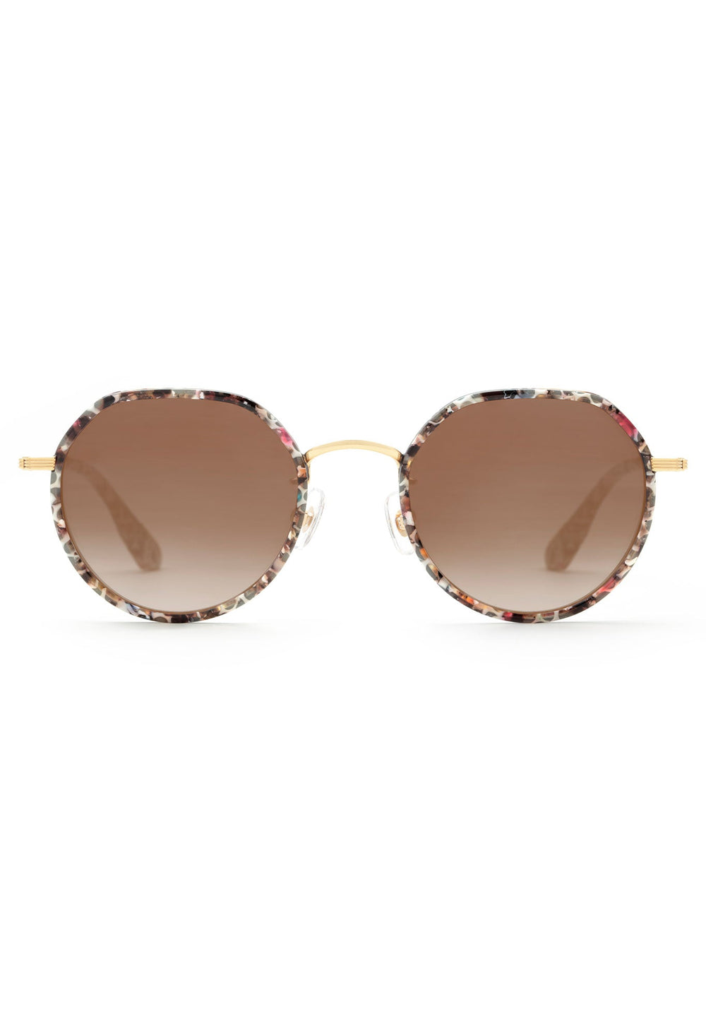 CALLIOPE | Monarch 24K Mirrored Handcrafted, luxury stainless steel KREWE sunglasses