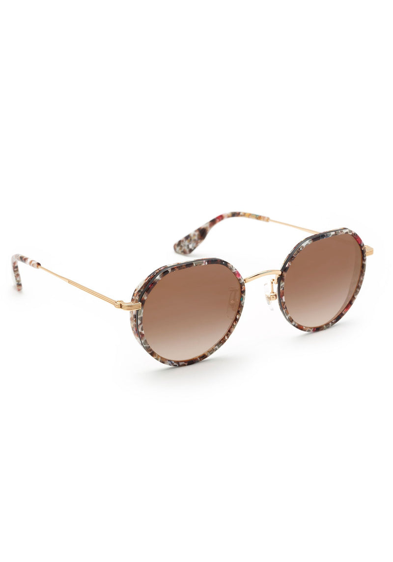 CALLIOPE | Monarch 24K Mirrored Handcrafted, luxury stainless steel KREWE sunglasses
