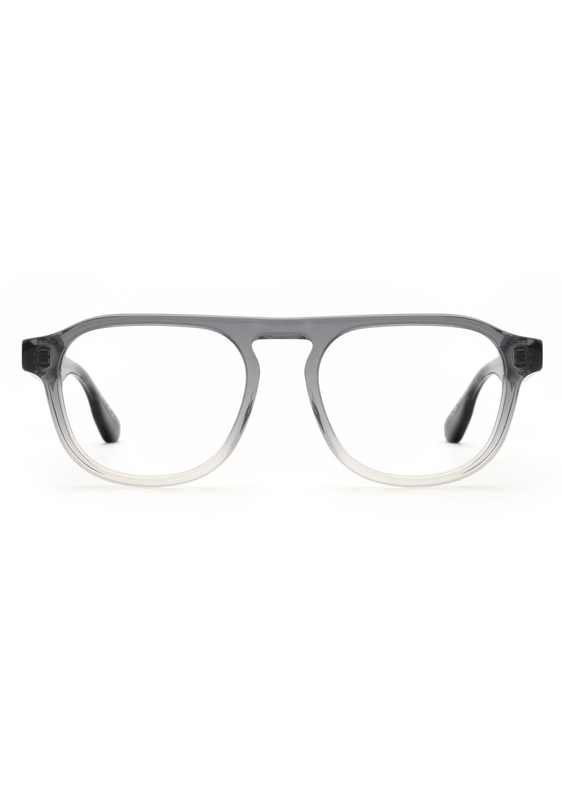 CALVIN | Steam Handcrafted, luxury grey acetate KREWE glasses