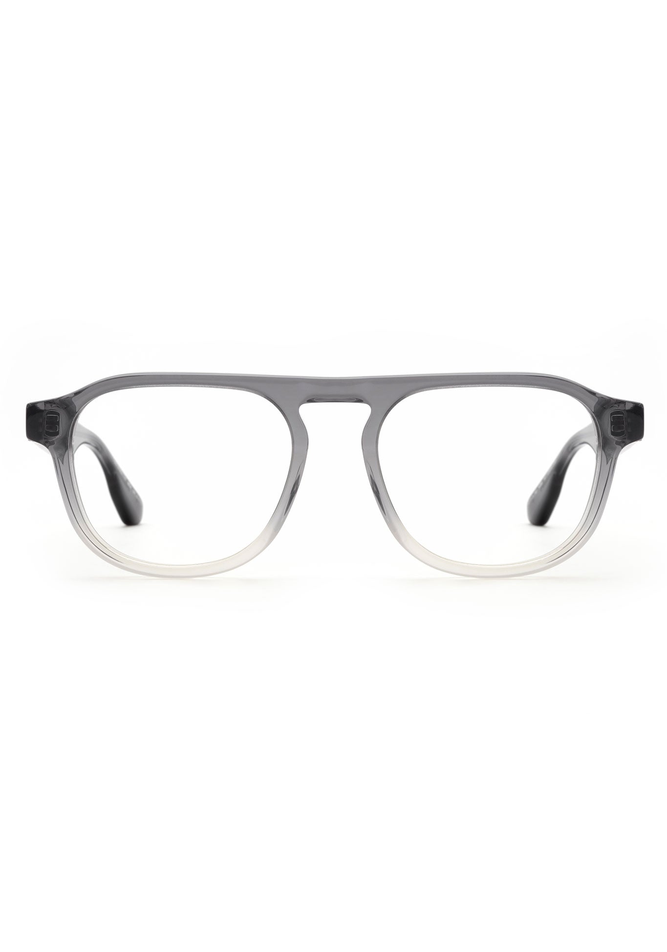 CALVIN | Steam Handcrafted, luxury grey acetate KREWE glasses